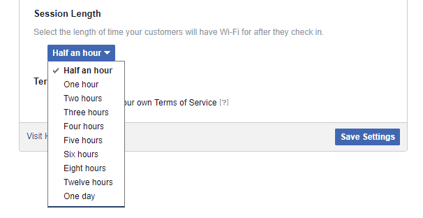 Использование Facebook для гостевого WiFi в UniFi Controller.