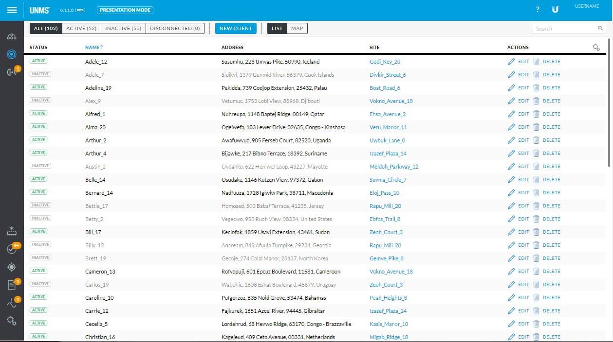Ubiquiti Network Management System (UNMS). Ubiquiti Network Management System (UNMS).