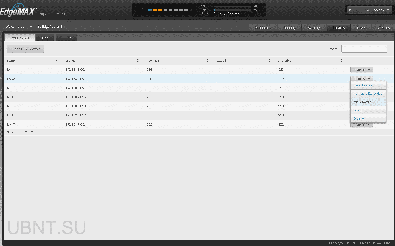 EdgeRouter 8