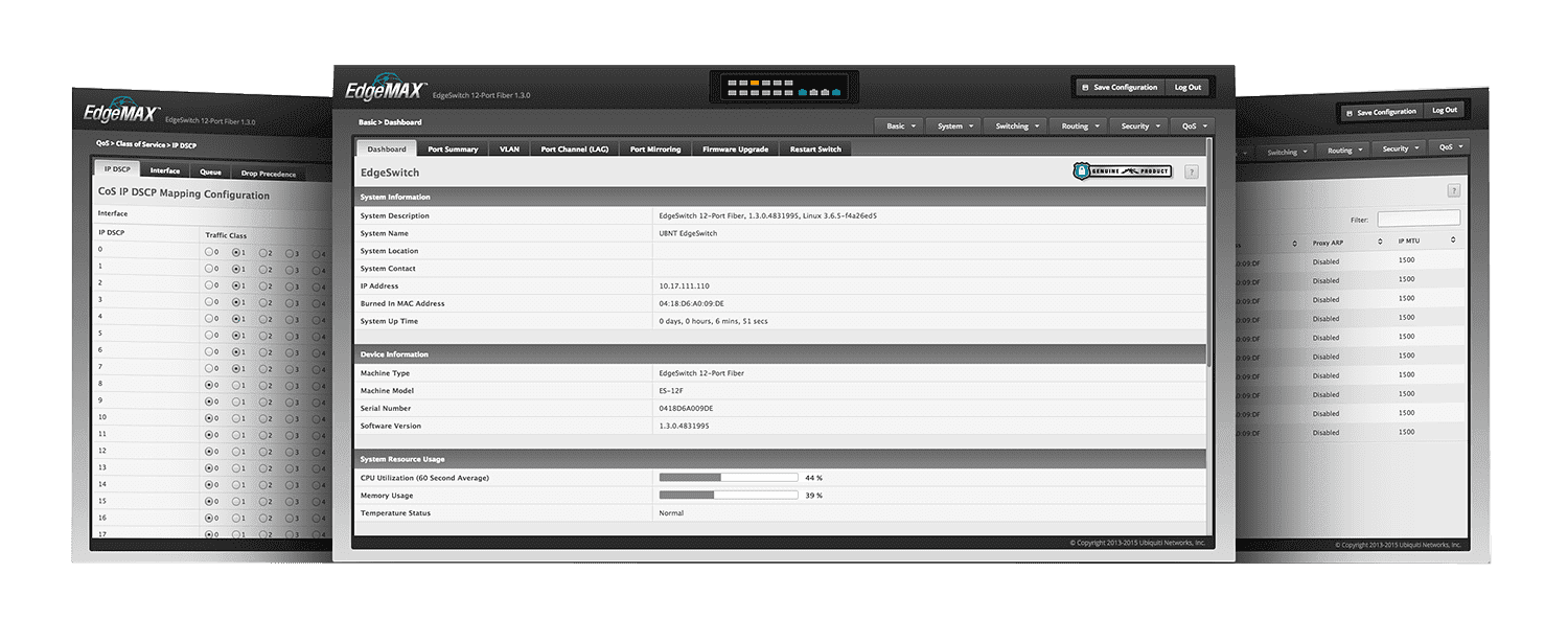EdgeSwitch 12 Fiber