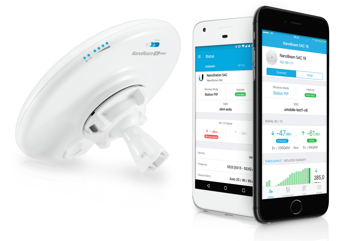 Программа для настройки Ubiquiti U-Mobile.