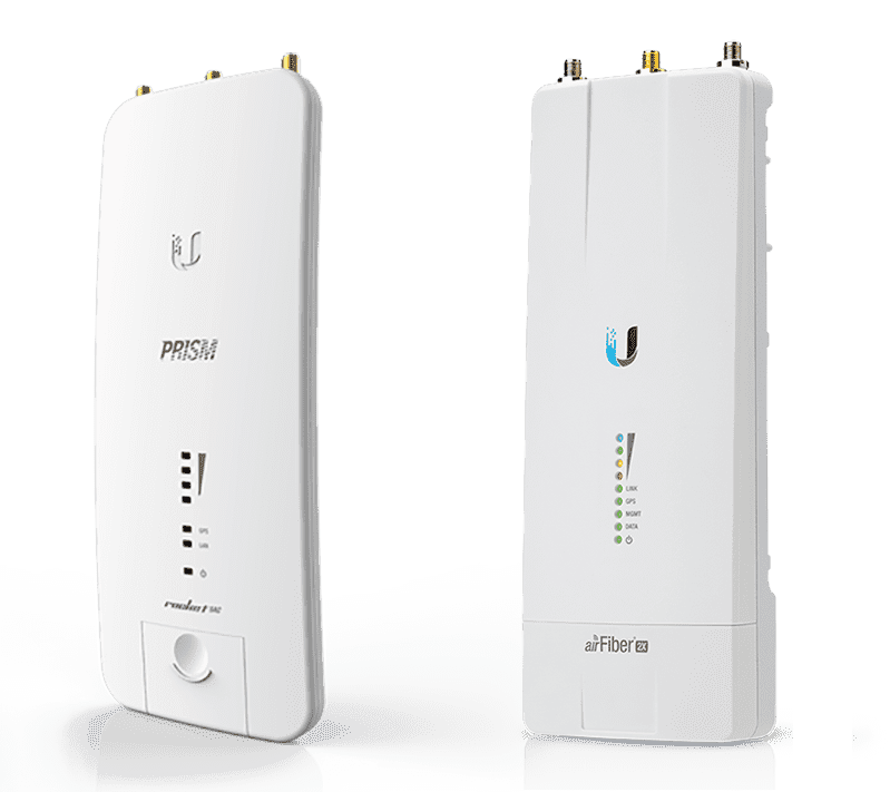 Сравнение AirFiber 2x и Rocket 5AC Airprisme