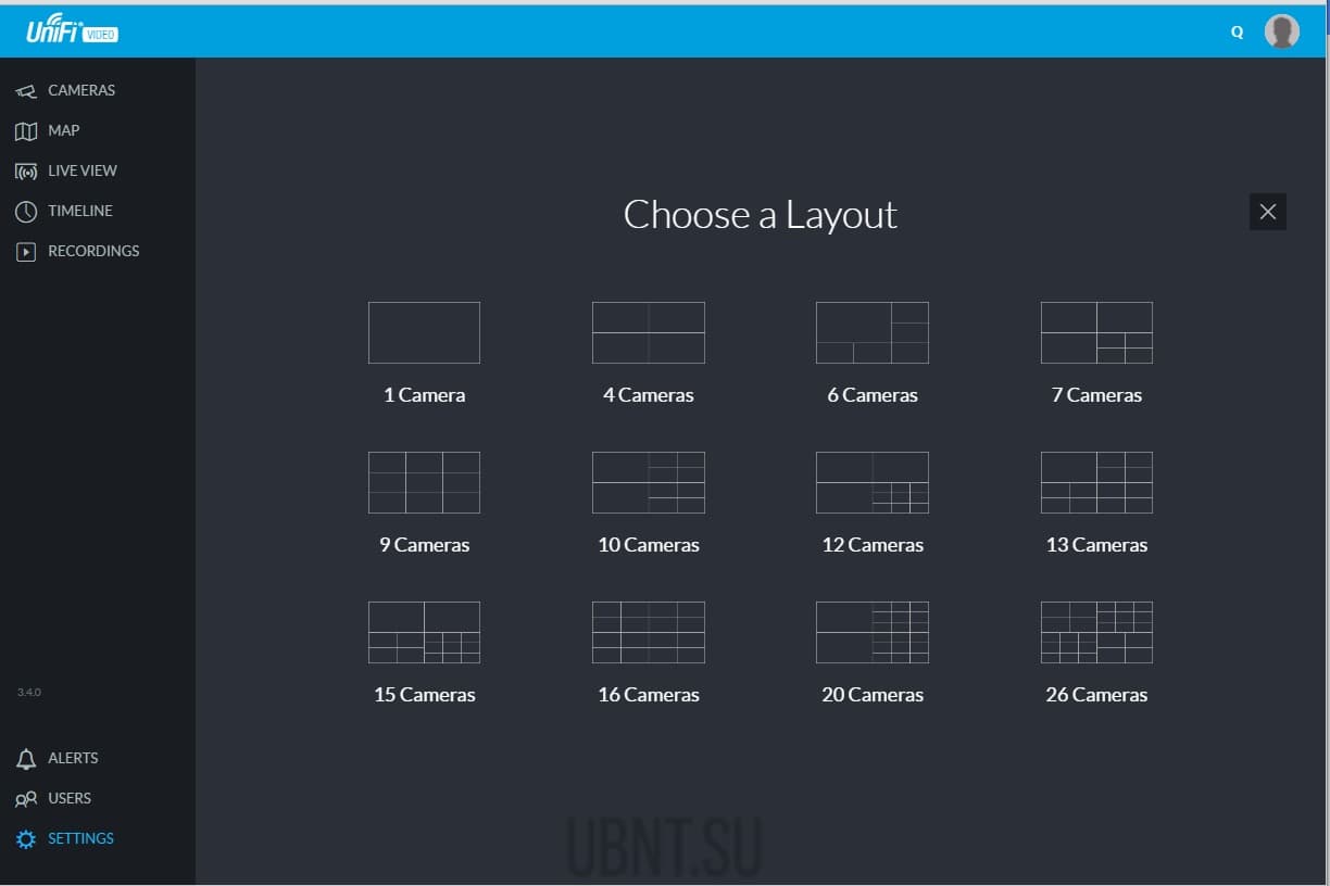 Настройка UniFi Video 3.4 Настройка UniFi Video 3.4