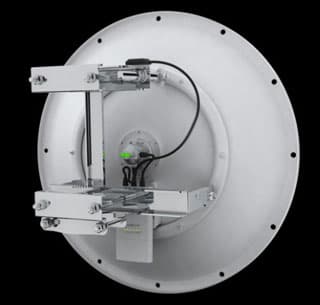 Всепогодная точка доступа WiFi 3 ГГц MIMO Ubiquiti Rocket M3 варианты крепления