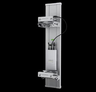 Всепогодная точка доступа WiFi 900МГц MIMO Ubiquiti Rocket M900 вариант установки