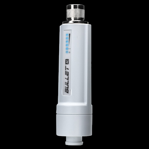 Внешний вид всепогодной точки доступа Ubiquiti Bullet 2