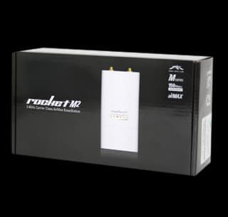 Всепогодная точка доступа WiFi 2.4ГГц MIMO Ubiquiti Rocket M2 Titanium упаковка