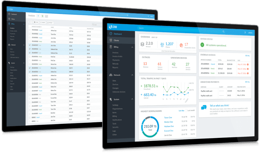 UCRM. Биллинг от Ubiquiti