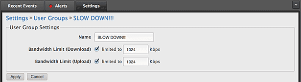 Настройка пользовательских групп