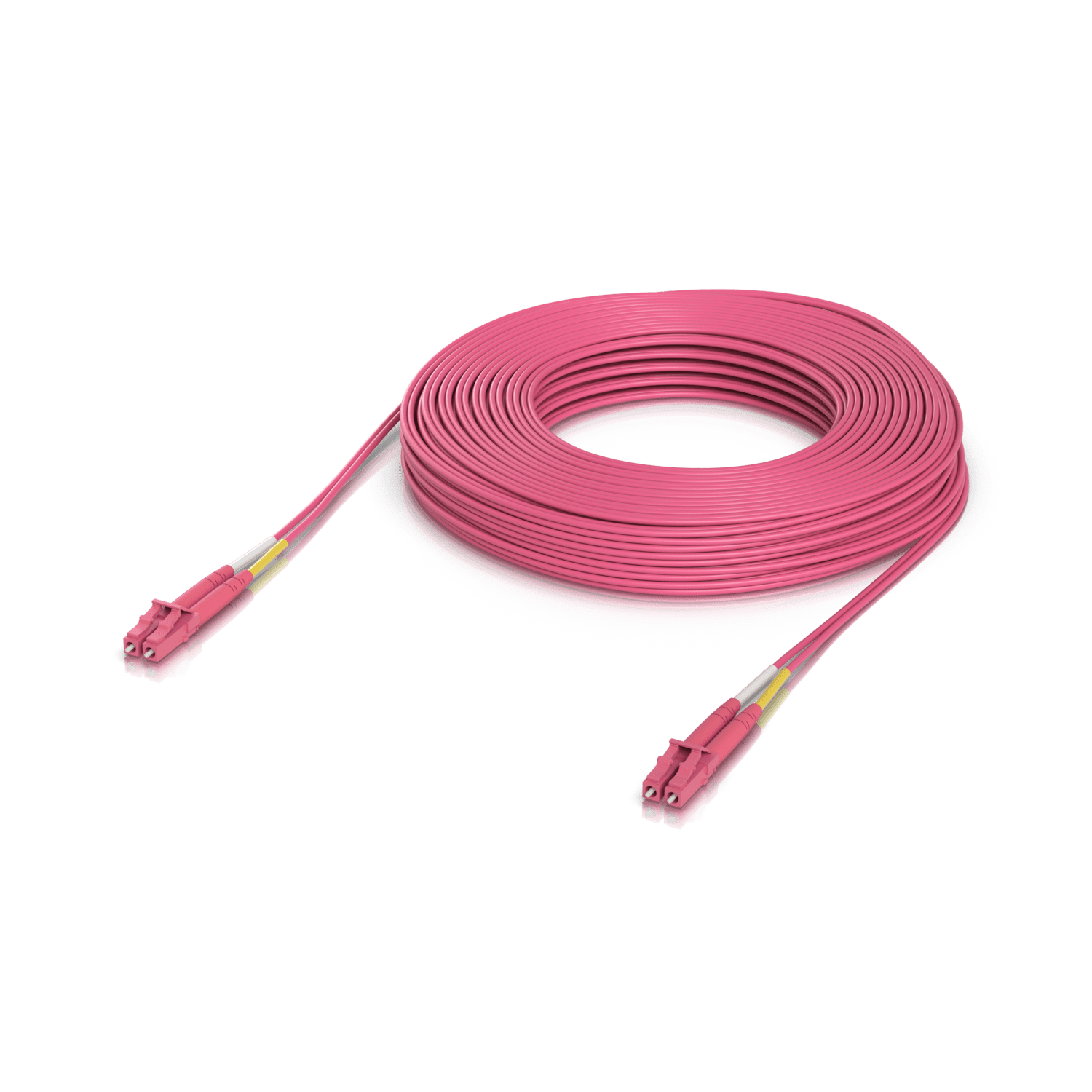 OM4 Duplex LC UPC Fiber Patch Cable 30m