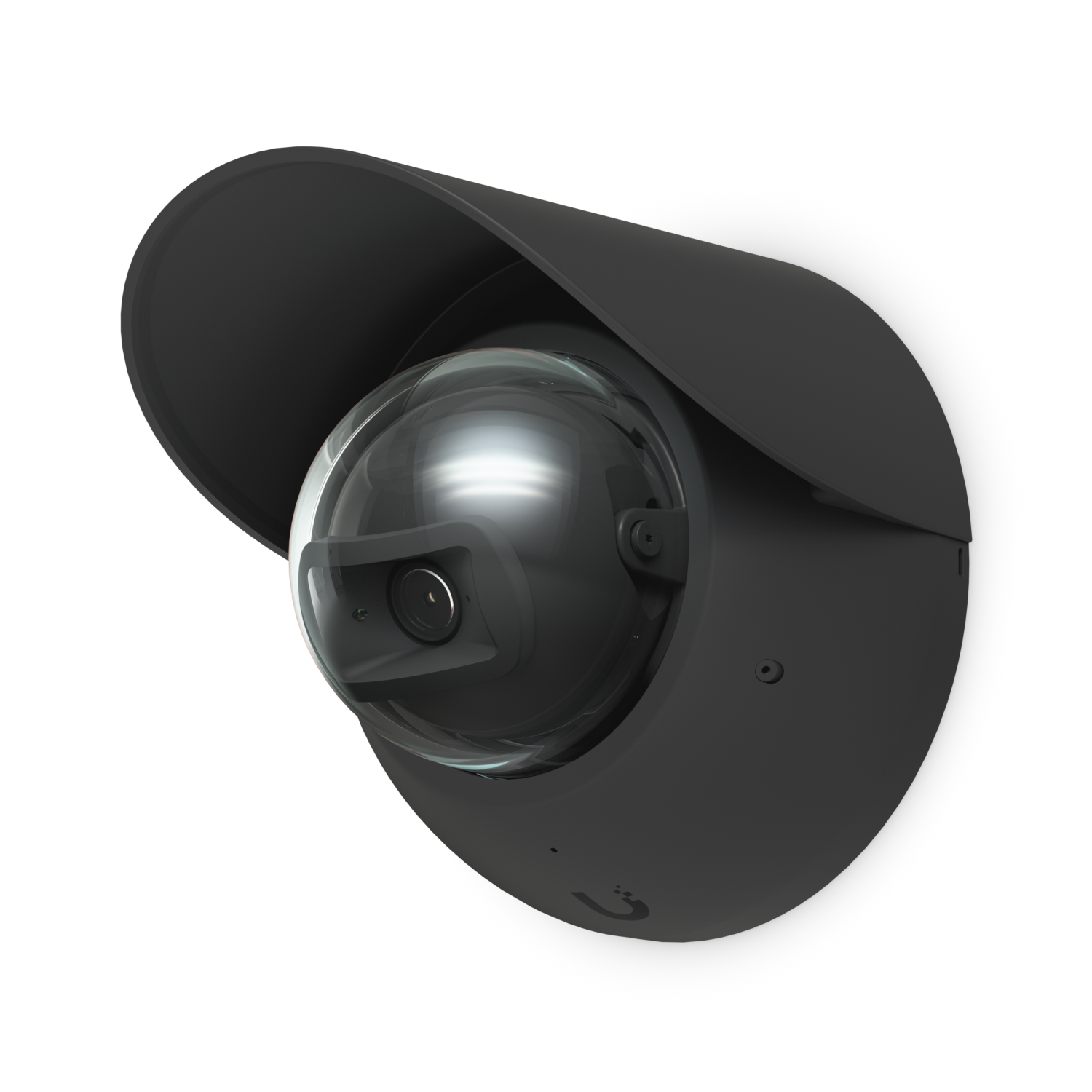 Dome Camera Weather Shield Black