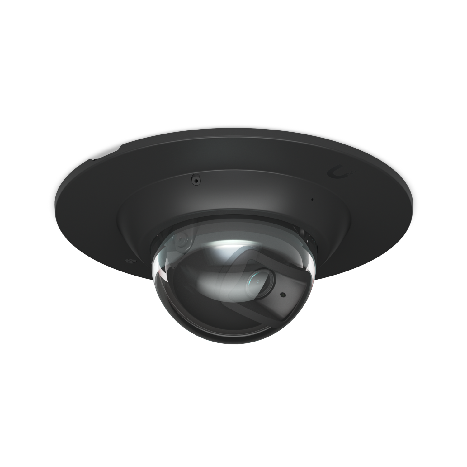 AI Dome Camera Flush Mount Black