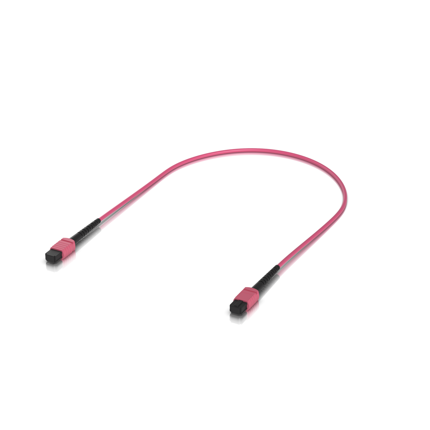 OM4 MPO-12 UPC Fiber Patch Cable 0.5M 10 Pack