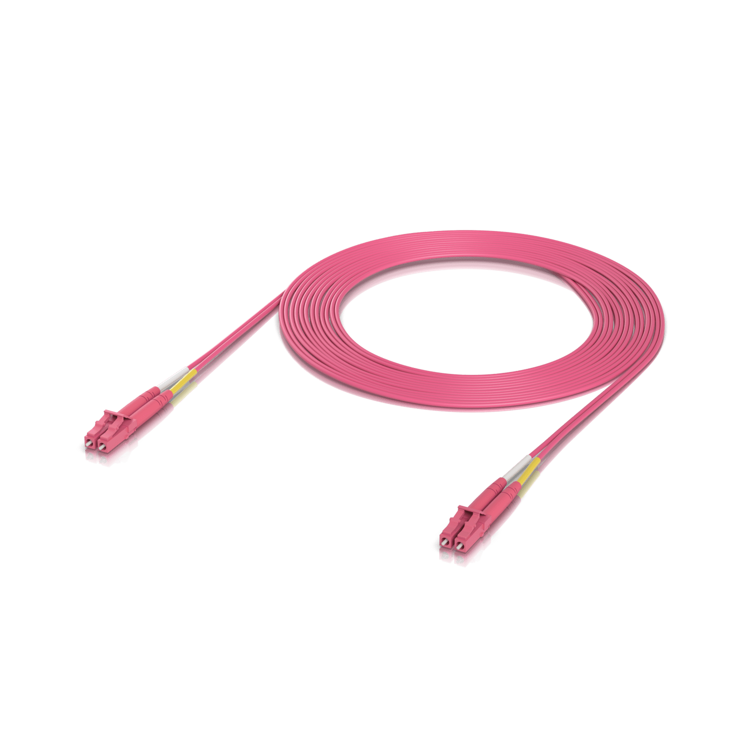 OM4 Duplex LC UPC Fiber Patch Cable 5m