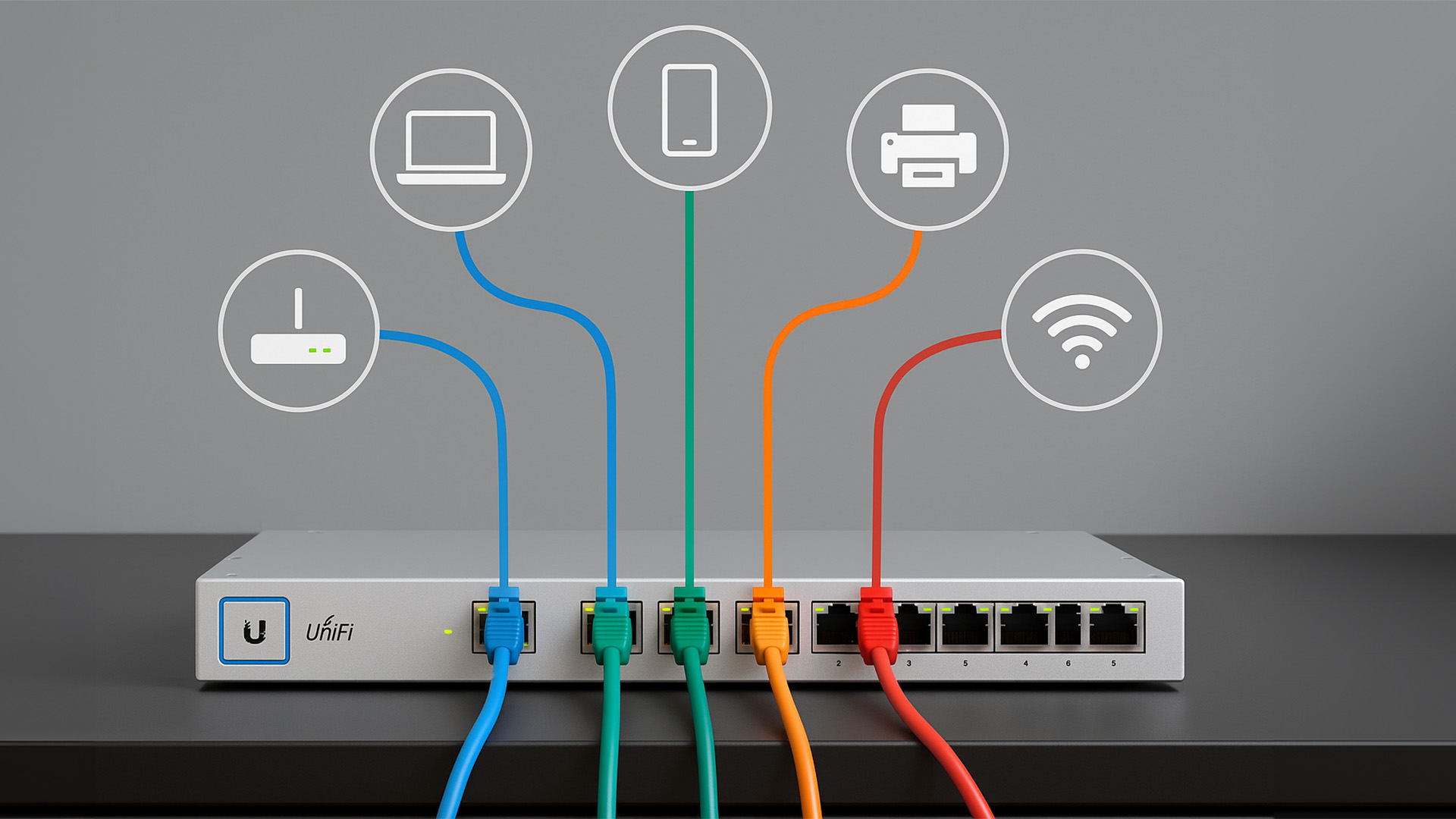 Конфигурация VLAN свитча