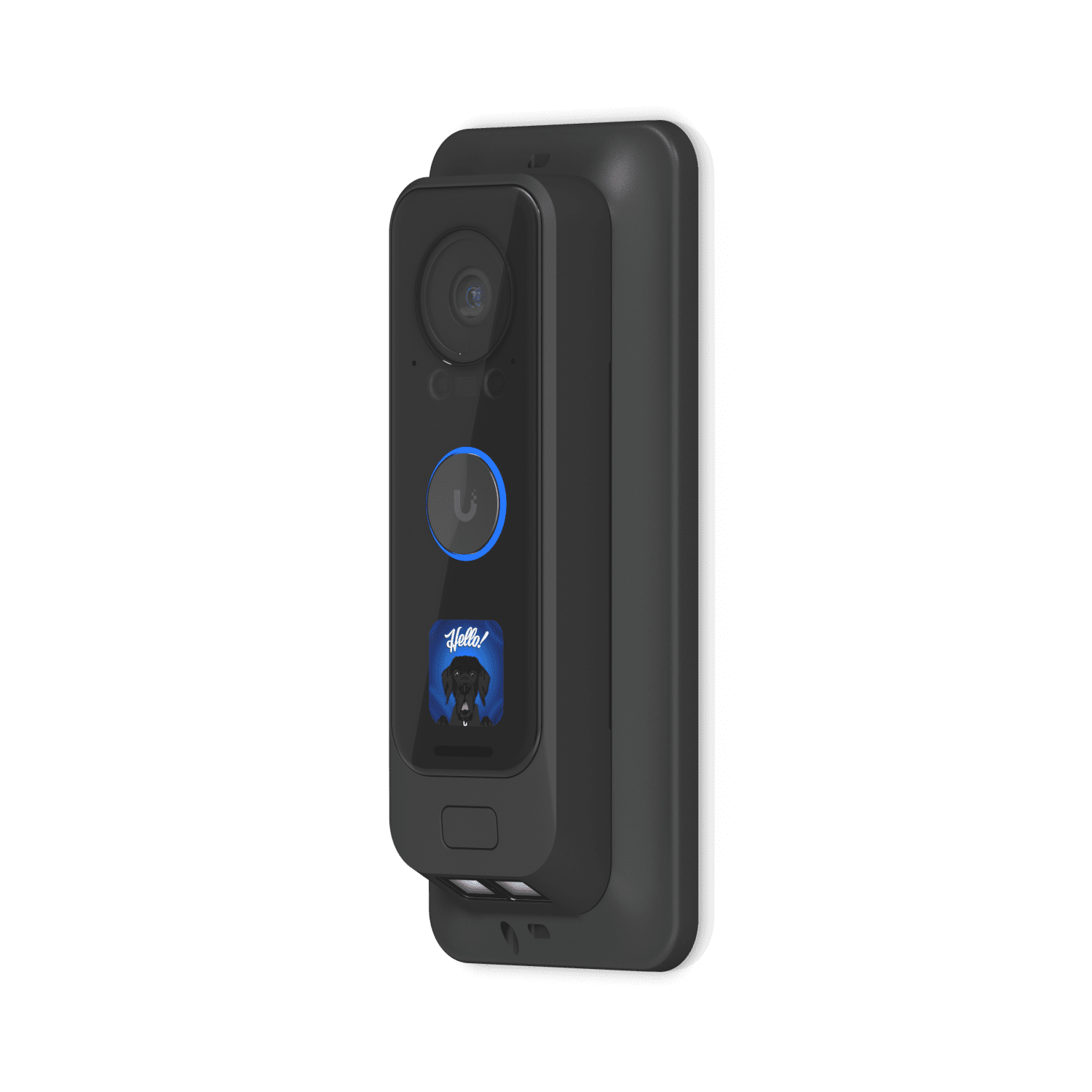 G4 Doorbell Pro PoE Gang Box Mount Black