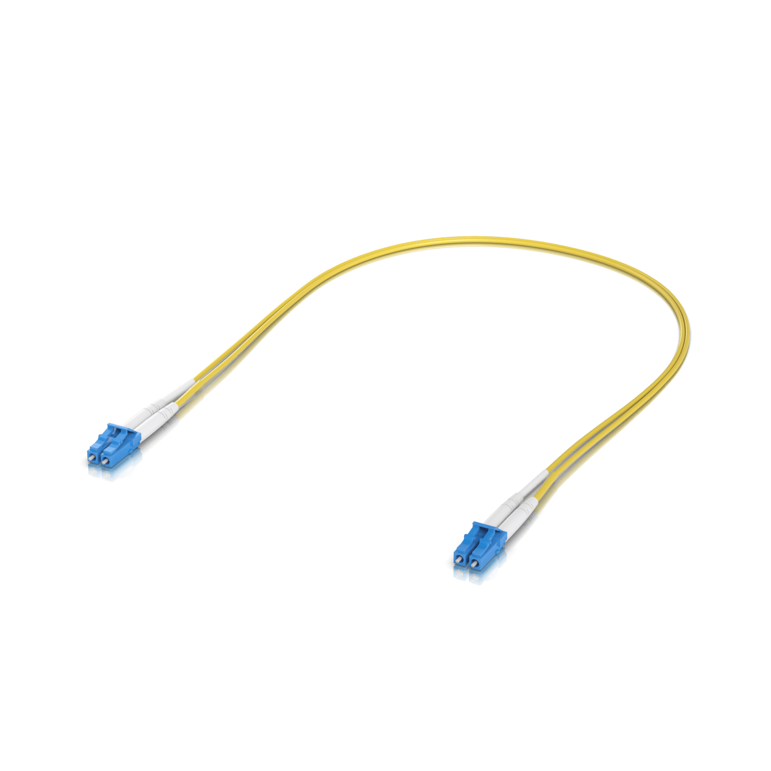 OS2 Duplex LC UPC Fiber Patch Cable 0.5м 50 Pack