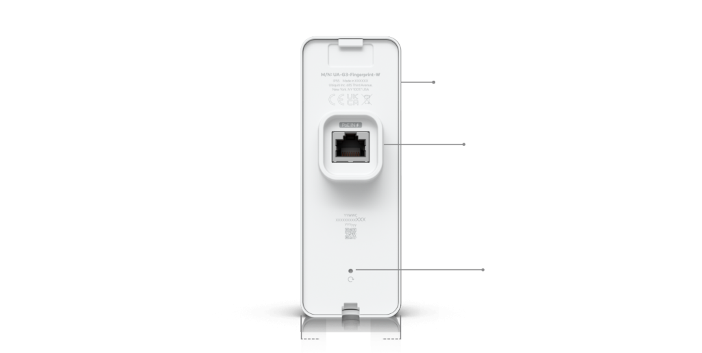 UA-G3-Fingerprint-W особенности конструкции